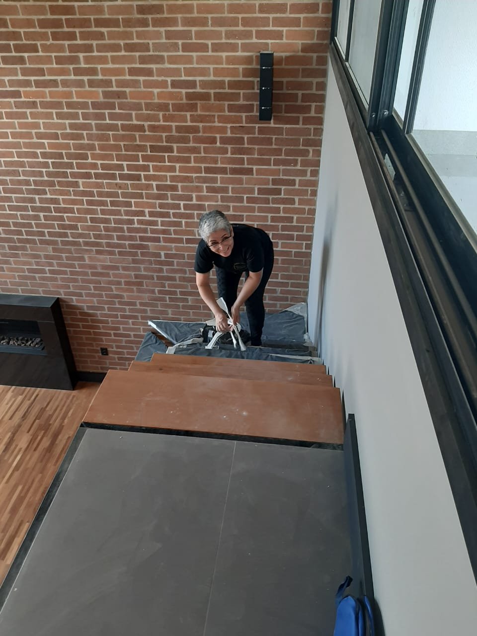 Limpeza em ambiente administrativo